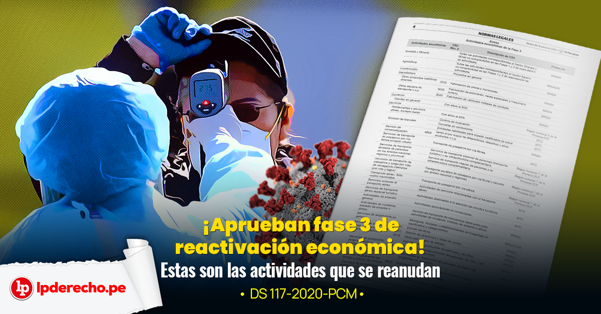 Aprueban Fase De Reactivaci N Econ Mica Estas Son Las Actividades