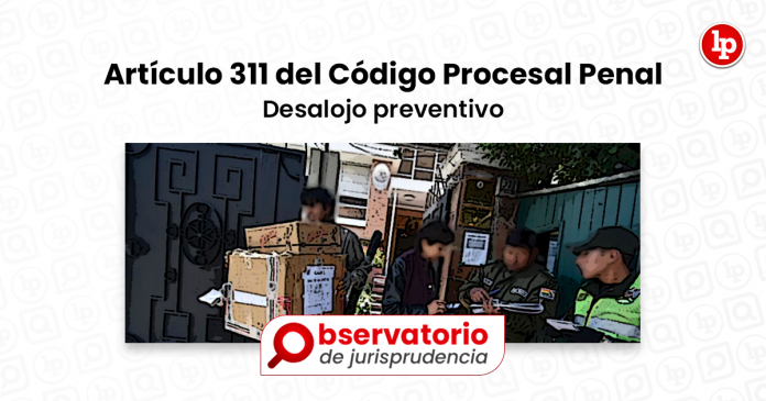 Jurisprudencia Del Art Culo Del C Digo Procesal Penal Desalojo