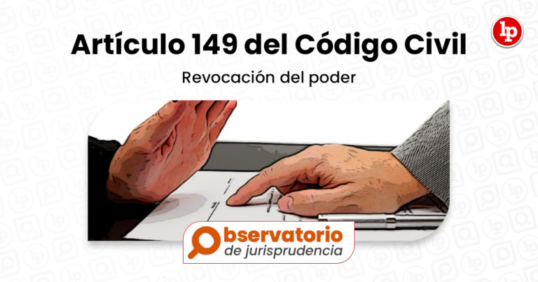 Jurisprudencia Del Art Culo Del C Digo Civil Revocaci N Del Poder