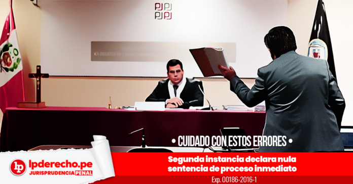 Expediente 00186-2016-1 con logo de jurisprudencia penal y LP