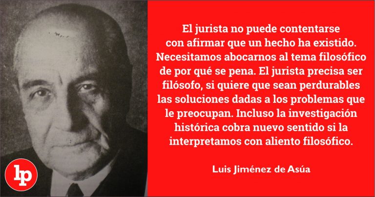 Un día como hoy nació Luis Jiménez de Asúa, profesor de profesores Un día como hoy nació Luis Jiménez de Asúa, profesor de profesores