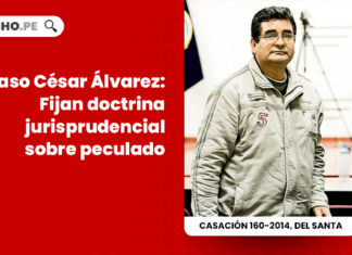 Caso Cesar Alvarez fijan doctrina jurisprudencial sobre peculado-penal-LP