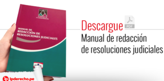 Descargue en PDF el manual de redaccion de resoluciones judiciales con logo de LP