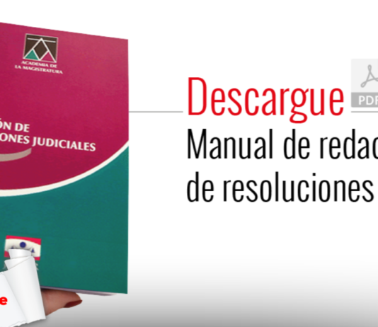Descargue en PDF el manual de redaccion de resoluciones judiciales con logo de LP