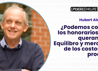 ¿Podemos cobrar los honorarios que queramos? Equilibro y mercado de los costos del proceso con logo de LP