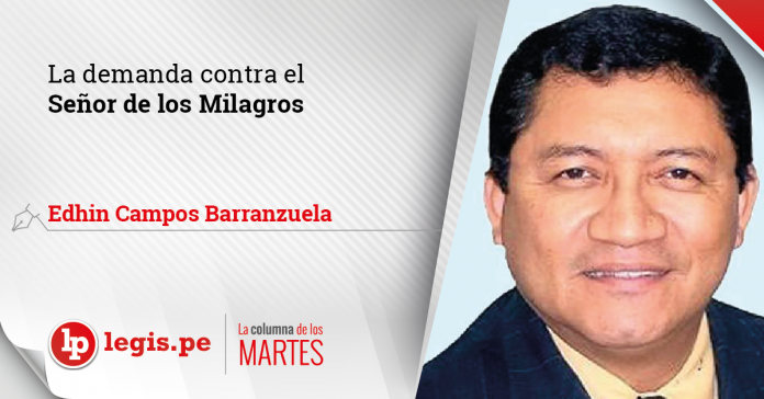 La demanda contra el Señor de los Milagros
