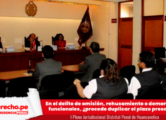 I Pleno Jurisdiccional Distrital Penal de Huancavelica con logo de jurisprudencia penal y LP