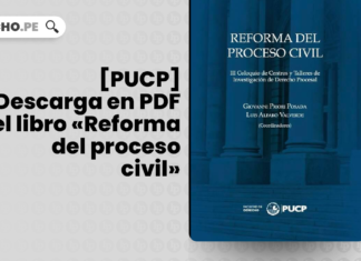 [PUCP] Descarga en PDF el libro «Reforma del proceso civil» con logo de LP