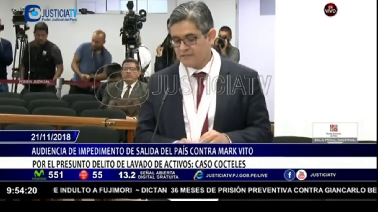 En Vivo Juez Concepción Carhuancho Evalúa Impedimento De Salida De