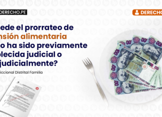 Procede prorrateo de la pension alimentaria que no ha sido previamente establecida judicial o extrajudicialmente-civil-LP