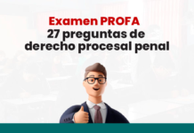 27 preguntas de derecho procesal penal para resolver antes del examen Profa. ¿Puedes?