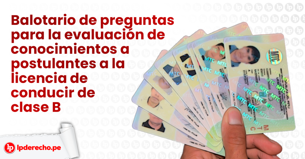 Balotario De Preguntas Para La Evaluación De Conocimientos A ...