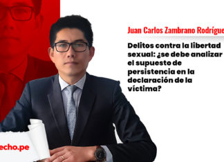 sexual persistencia declaración víctima