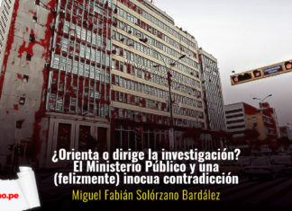 ministerio público orientar dirigir