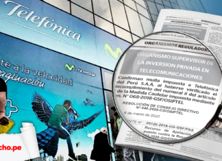 osiptel multa telefónica movistar