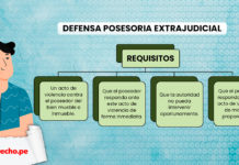 Defensa posesoria extrajudicial
