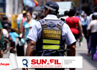 Resolución 315-2020-SUNAFIL con logo de LP