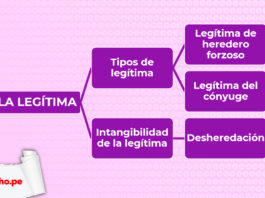 Esquema sobre legítima con logo LP