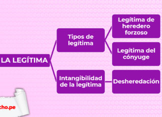 Esquema sobre legítima con logo LP