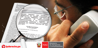 Decreto Supremo 020-2020-MTC El Peruano