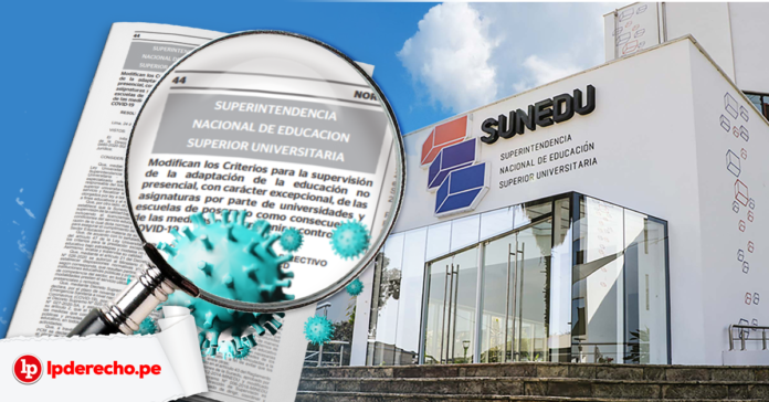 Resolución 115-2020-sunedu-cd con logo lp y fachada Sunedu