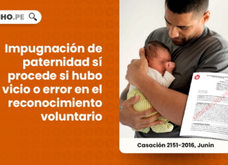 impugnacion-paternidad-si procede-si hubo vicio o error en el reconocimiento coluntario-LP