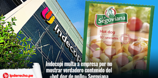 Indecopi multa a empresa por no mostrar verdadero contenido del hot dog de pollo Segoviana