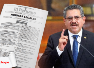 Manuel Merino renuncia con logo de LP