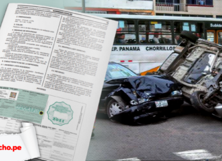 Accidente de transito Certificado Accidente Transito con logo de LP