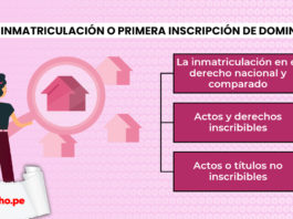 inmatriculación