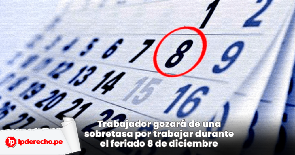 [VÍDEO] ¿Cuánto deben pagarme si trabajo el feriado 8 de diciembre? LP