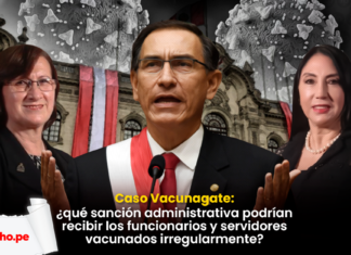 Pilar Mazzeti, Martín Vizcarra y Elizabeth Astete