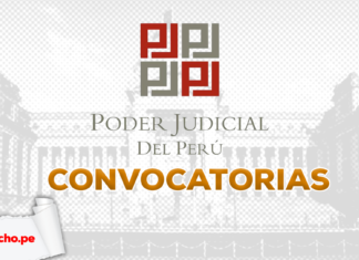 Poder Judicial convocatorias con logo de LP