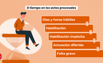 El tiempo en los actos procesales - LP