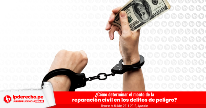 ¿cómo Determinar El Monto De La Reparación Civil En Los Delitos De