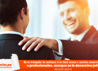 Trabajador de confianza