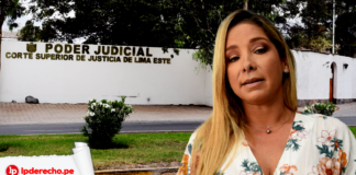 Sofia Franco Poder Judicial con logo de LP