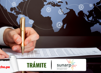Tramite Sunarp poder otorgado en el extranjero con logo de LP