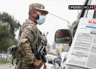 Vehiculo particular cuarentena norma legal con logo de LP