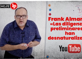 [VÍDEO] Frank Almanza: «Las diligencias preliminares se han desnaturalizado» con logo de LP