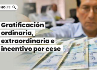 Gratificacion ordinaria, extraordinaria o incentivo con logo de LP