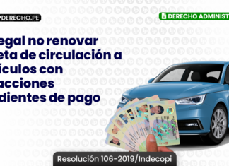 Es ilegal no renovar tarjeta de circulación a vehículos con infracciones pendientes de pago