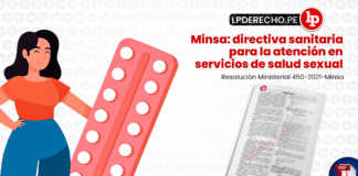 Minsa: directiva sanitaria para la atención en servicios de salud sexual