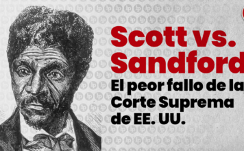 Scott vs Sandford, banner artístico