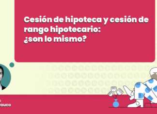 cesion hipoteca cesion de rango hipotecario mismo
