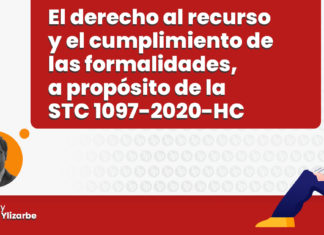 derecho al recurso cumplimiento formalidades proposito stc hc
