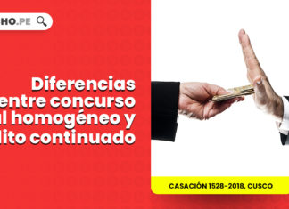diferencias entre concurso real homogeneo delito continuado