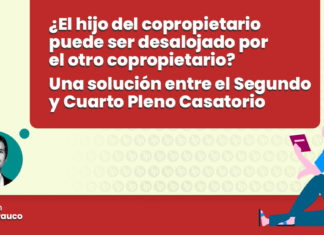 ¿El hijo del copropietario puede ser desalojado por el otro copropietario? Una solución entre el Segundo y Cuarto Pleno Casatorio hijo copropietario desalojado otro copropietario solucion segundo cuarto pleno casatorio