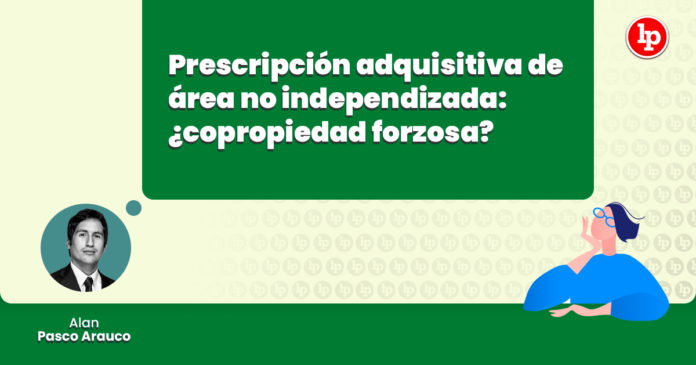prescripcion adquisitiva area independizada copropiedad forzosa