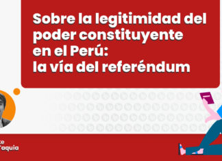 sobre legitimidad del poder constituyente peru via referemdum